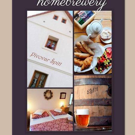 Pivovar Spitt Zahorany Guest House Litomerice Luaran gambar